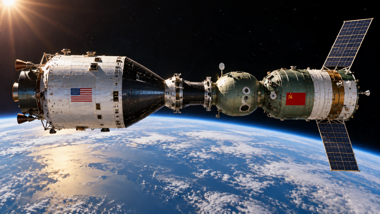 Apollo-Soyuz became the first international partnership in space