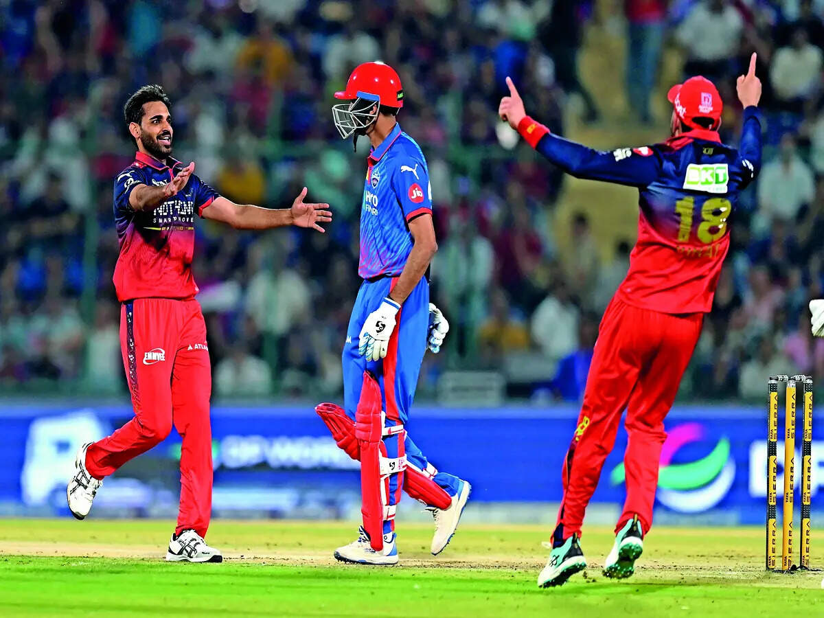 IPL 2026: Clinical RCB crush DC to nine-wicket loss; Hazlewood, Bhuvneshwar shine