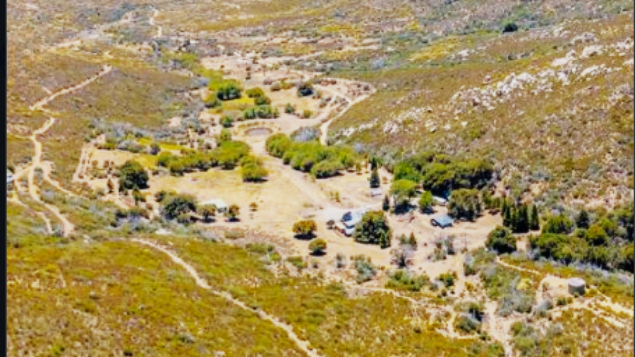 The ranch covers 78 acres in the San Jacinto Mountains <br>