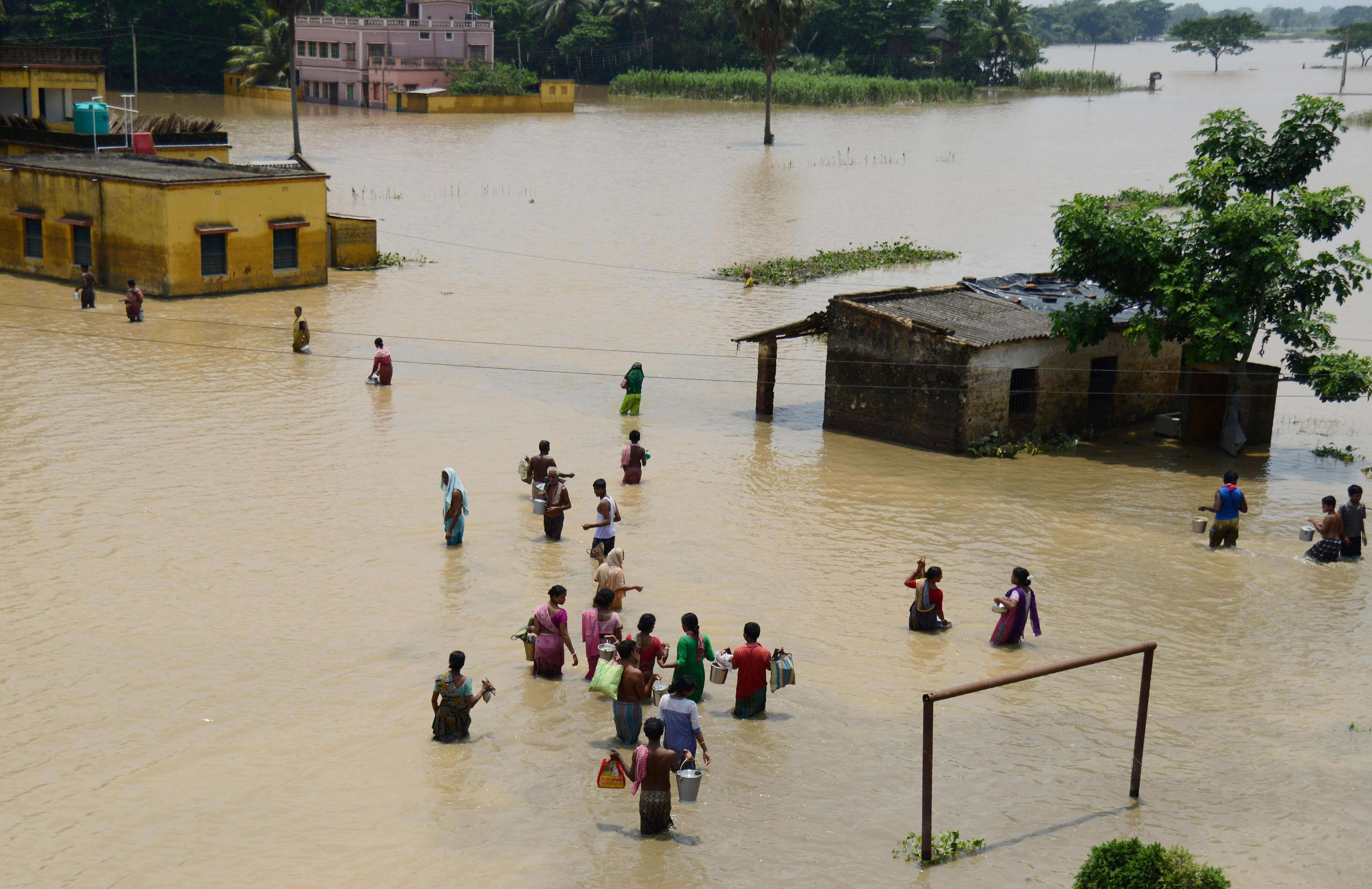 floods Railways dispatches special trains for floodhit areas India