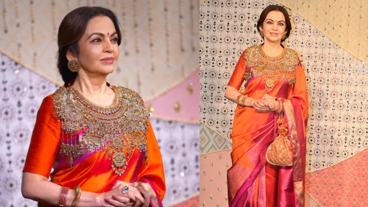 Nita Ambani Ganesh Chaturthi look