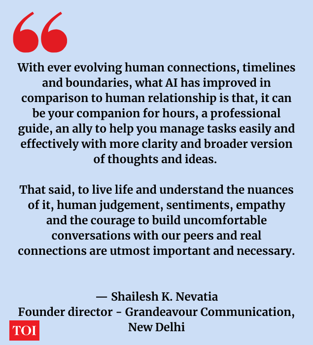 "AI can be a guide" Nevatia