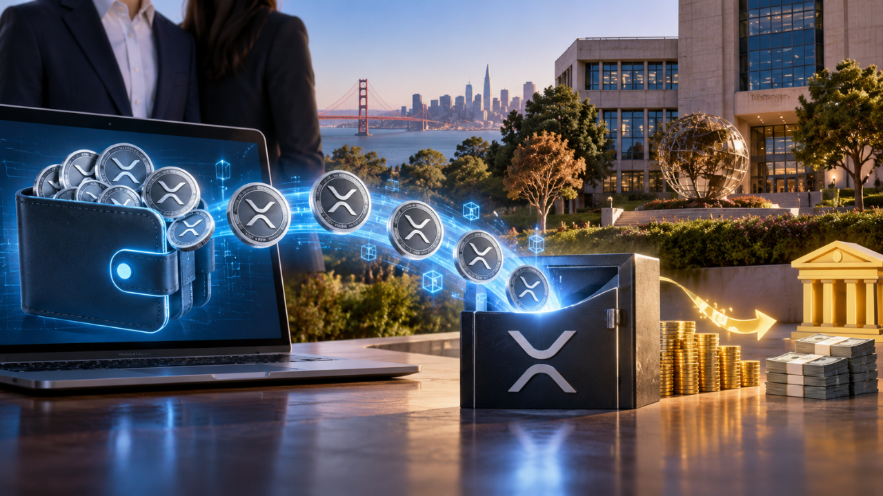 How did San Francisco State get its first $25 million XRP donation