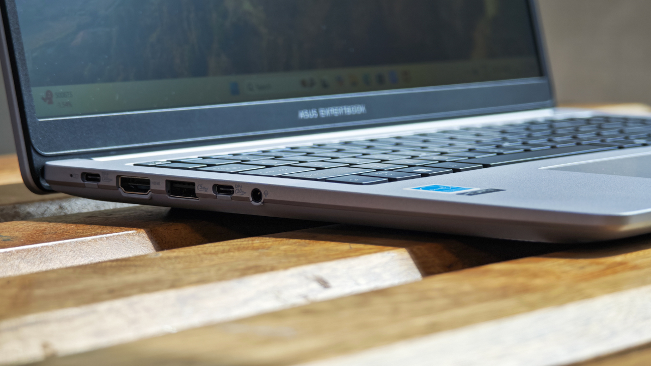 Thick enough wedge to house all the ports you could ever need