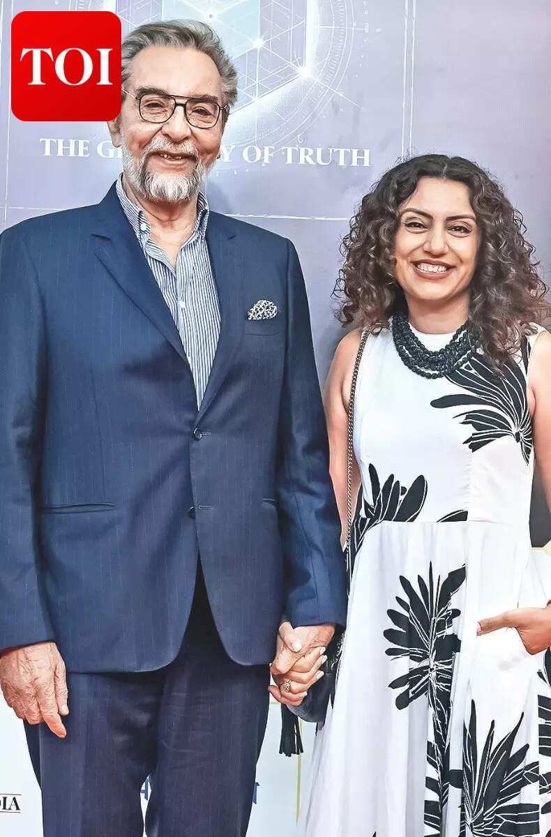 Kabir Bedi and Parveen Dusanj