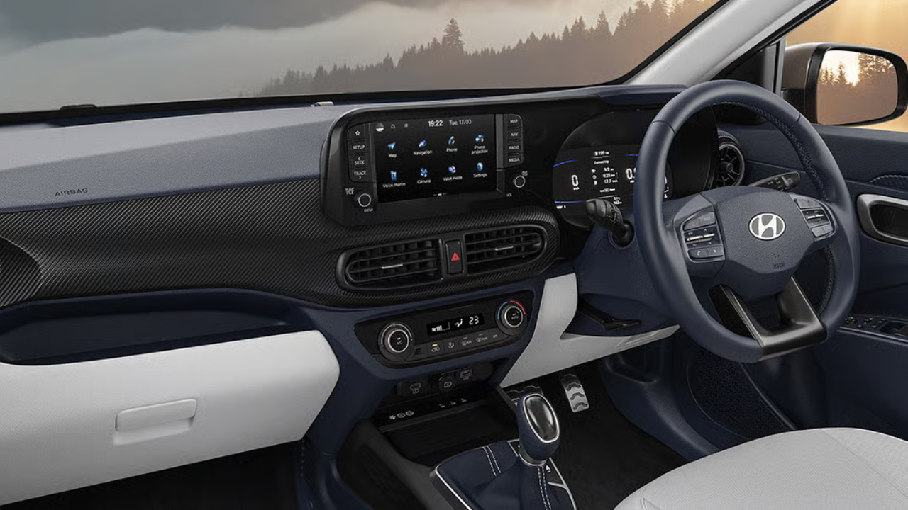 Hyundai Exter facelift interior