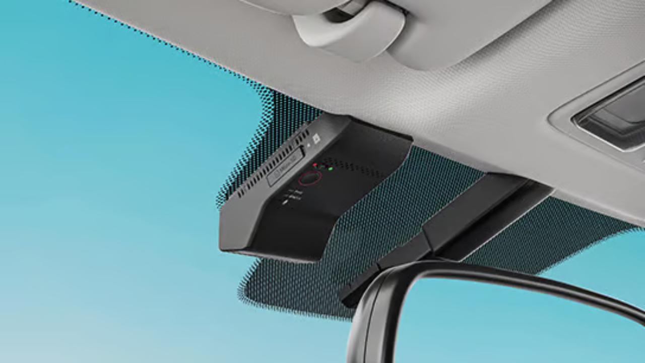 In-built dashcam