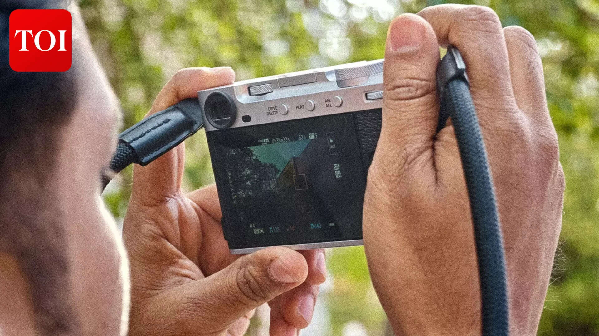 Body-only, it fits in one hand without negotiation. The sensor does the rest.