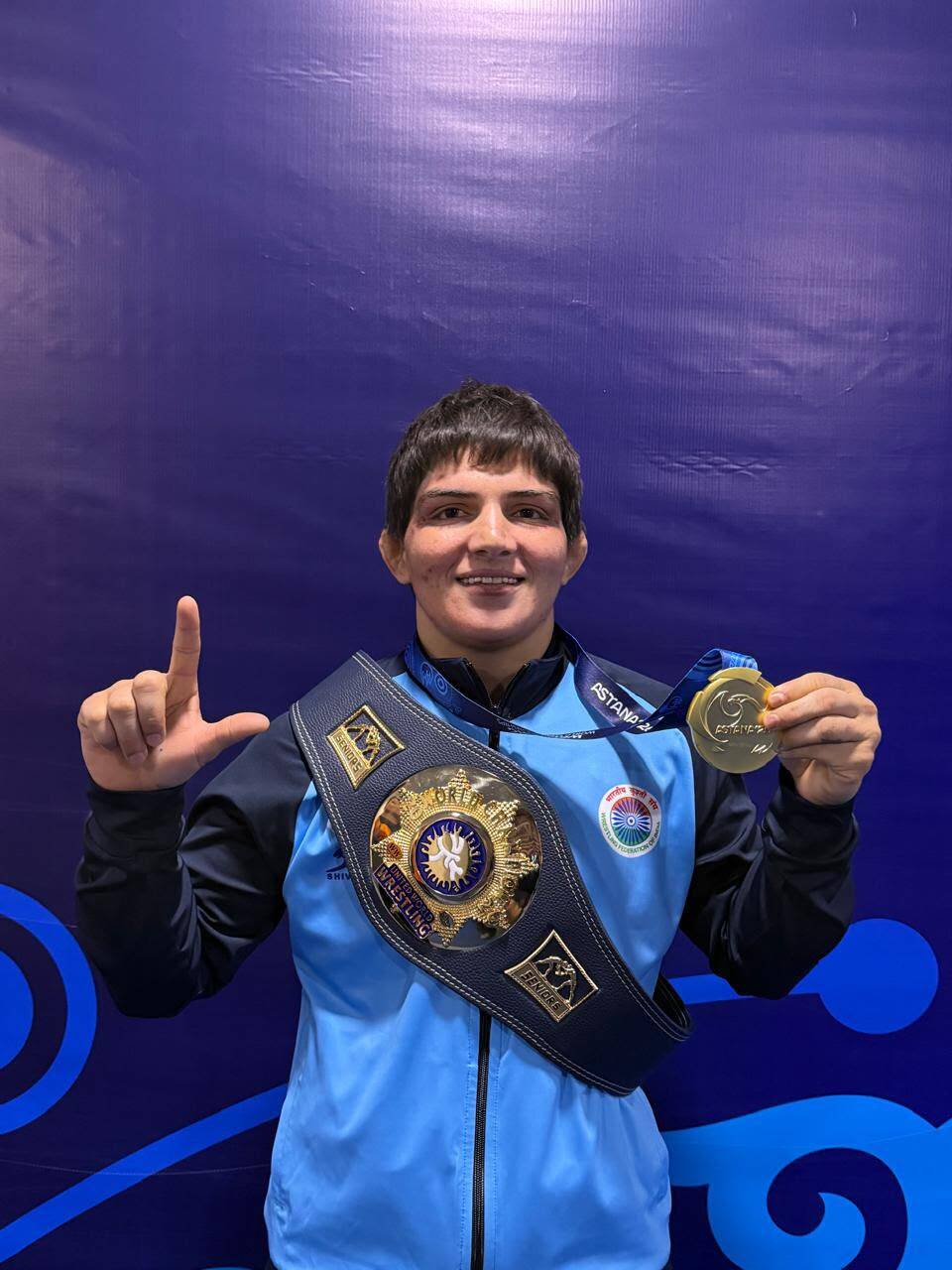 Manisha Bhanwala is the first ever Indian Women to win the gold medal at the World Wrestling Championships 2026