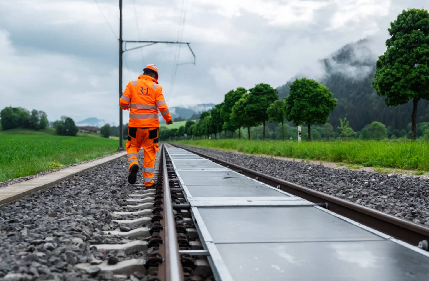 ​More than 11,000 trains have passed over the 100-metre Swiss railway solar installation.
