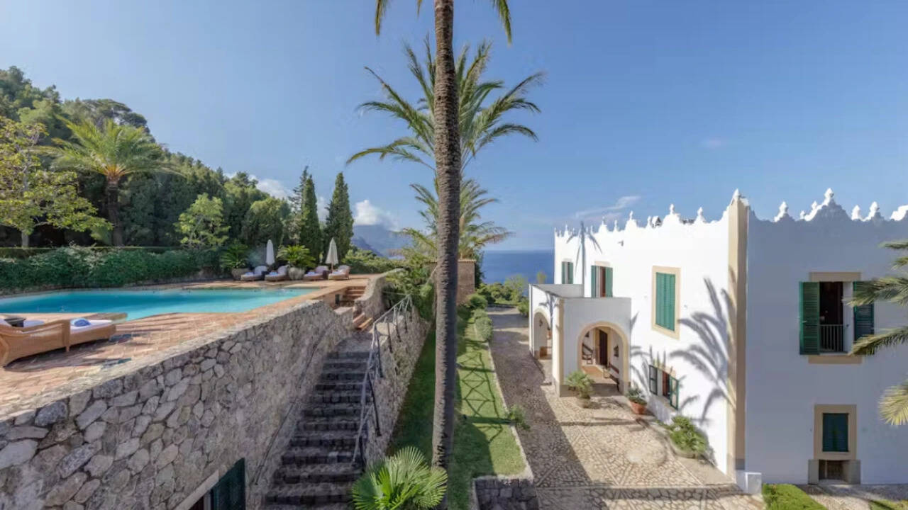 The villa