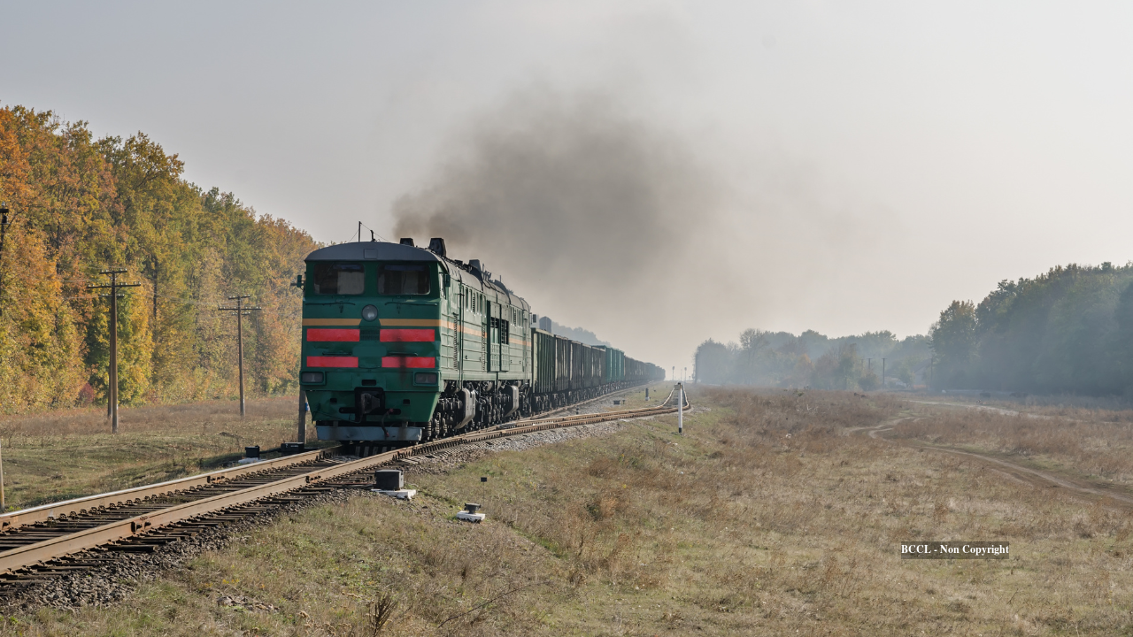 Pollution from train