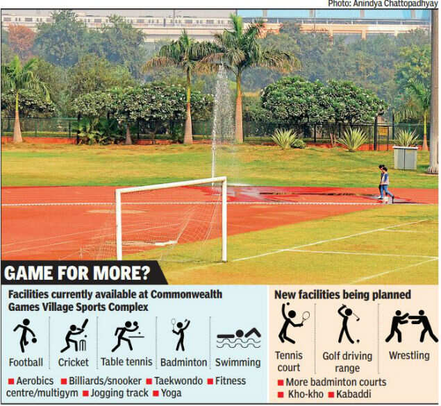 Bigger CWG complex: Come, play in the open | Delhi News ...