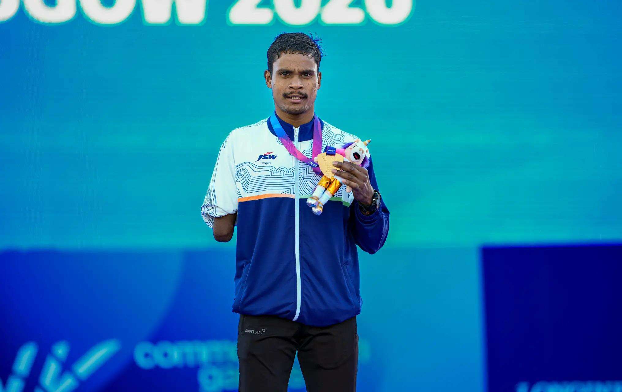 Dilip Gavit at Glasgow Commonwealth Games 2026