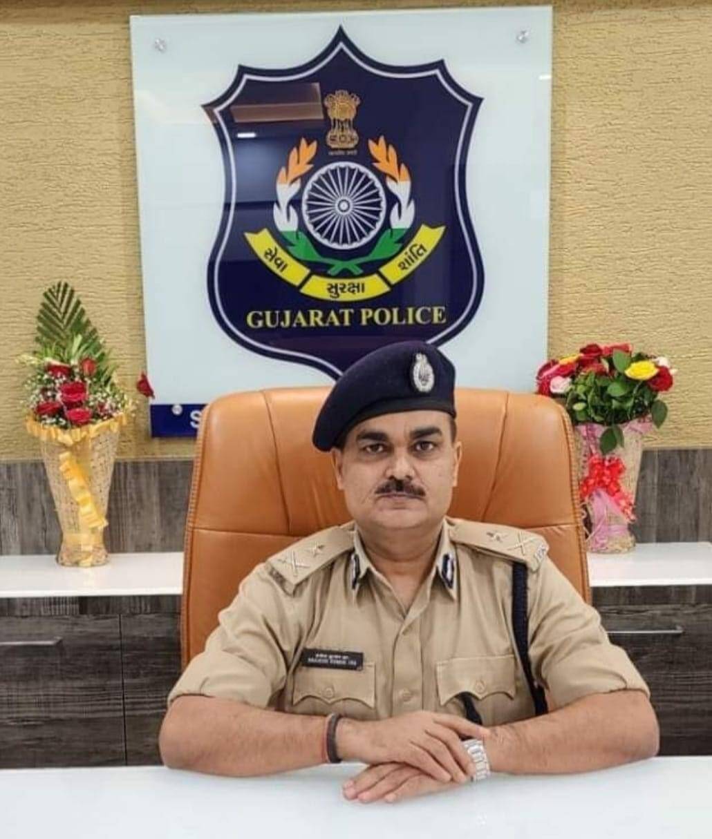 Rajkot police commissioner Brajesh Kumar Jha.jpg