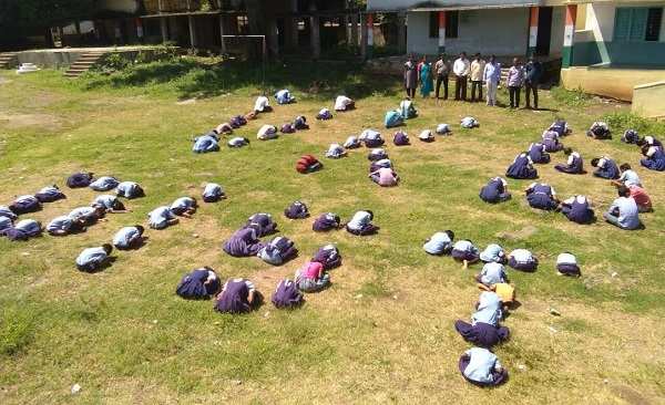 Telangana: Students made to kneel down in hot sun to celebrate Vikarabad district formation day