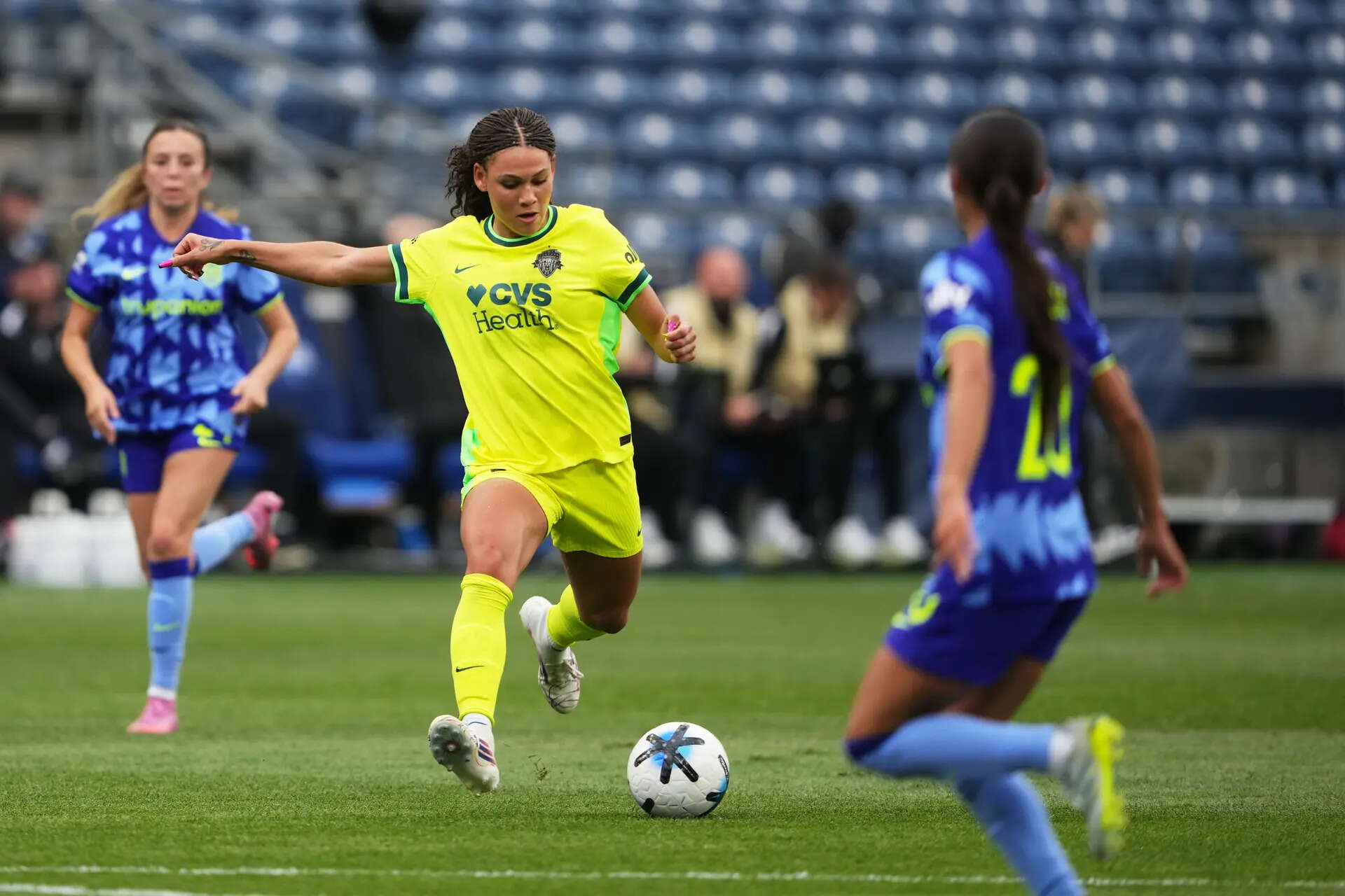 NWSL Spirit Reign Soccer