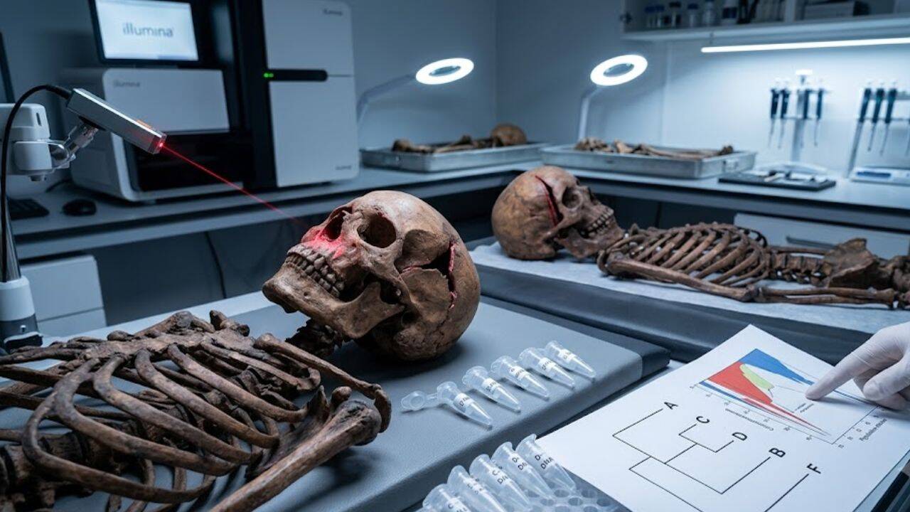What did the ancient DNA reveal about the Viking Age burial in Latvia<br>