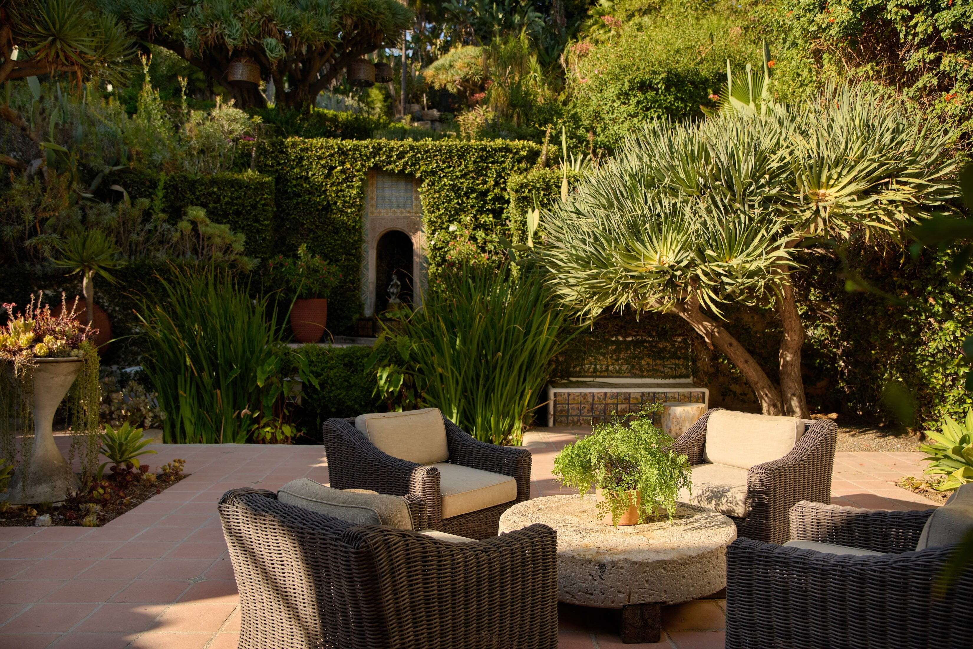 The 4,026-square-foot Los Angeles home features a pool, koi pond and panoramic city views.
