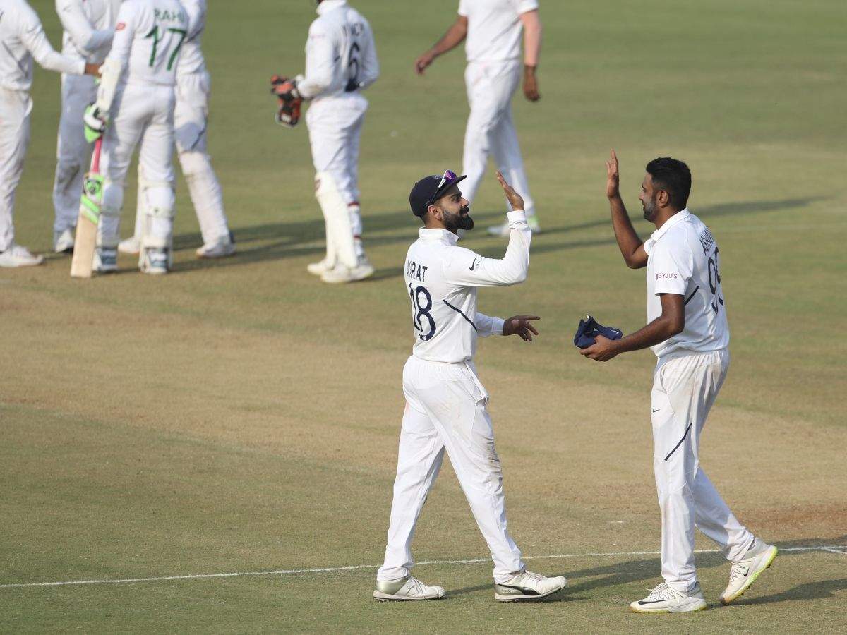 India Win First Test Against Bangladesh By An Innings 130 Runs