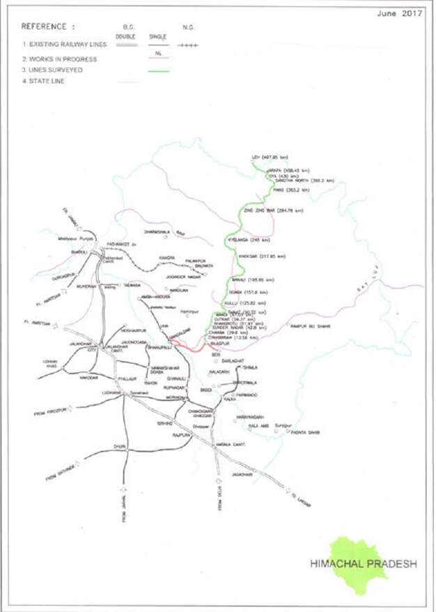 India's first railway station inside tunnel to come up in Himachal Pradesh India News Times