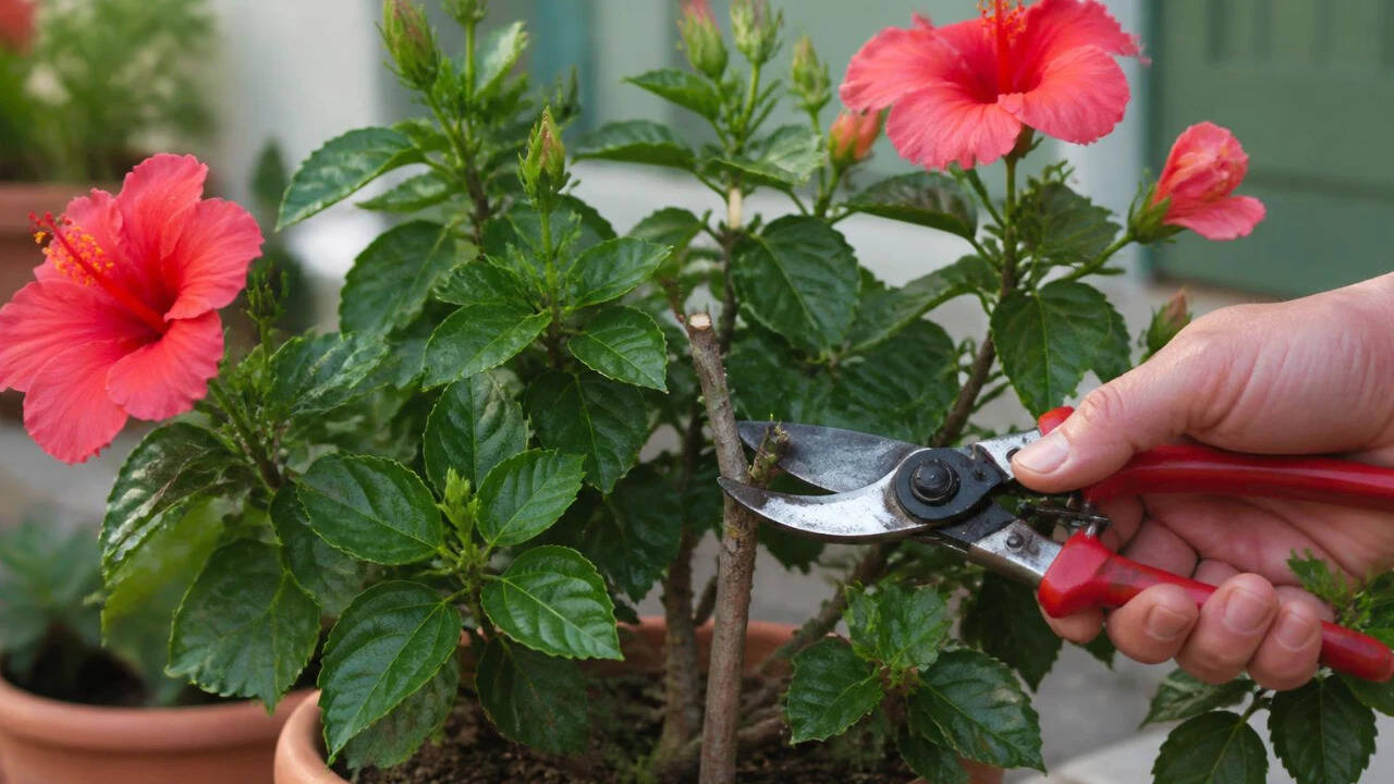 How to grow hibiscus in a balcony pot: 6 things the plant needs to flower regularly<br>