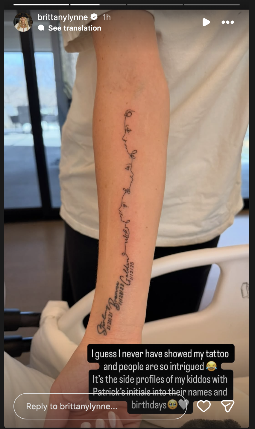 Brittany Mahomes Sees the Tattoo Chatter and Answers It Herself