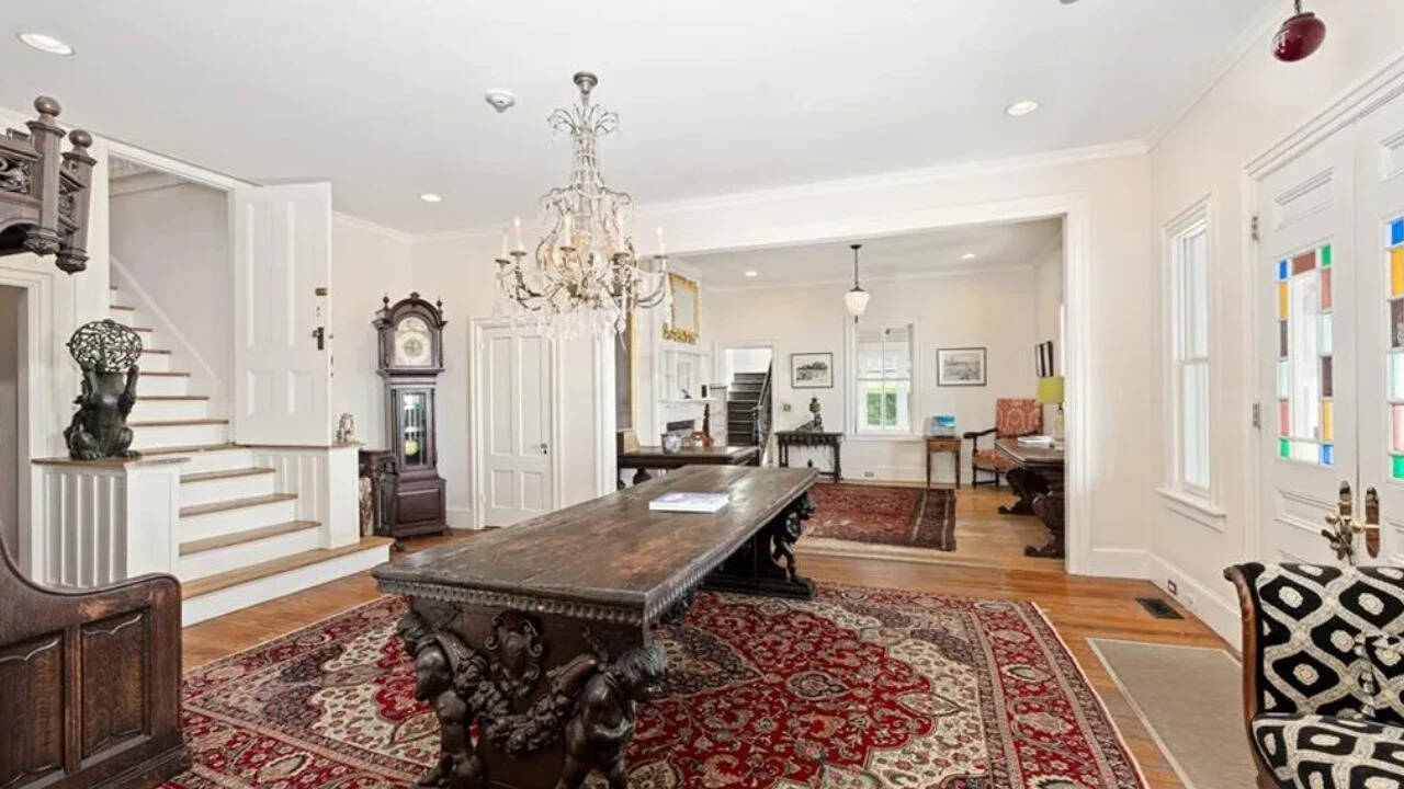 Historic Rhode Island home living area