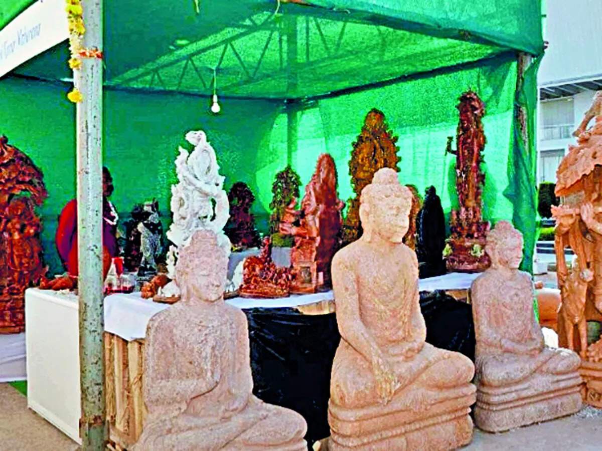 Artworks that are being set in stone