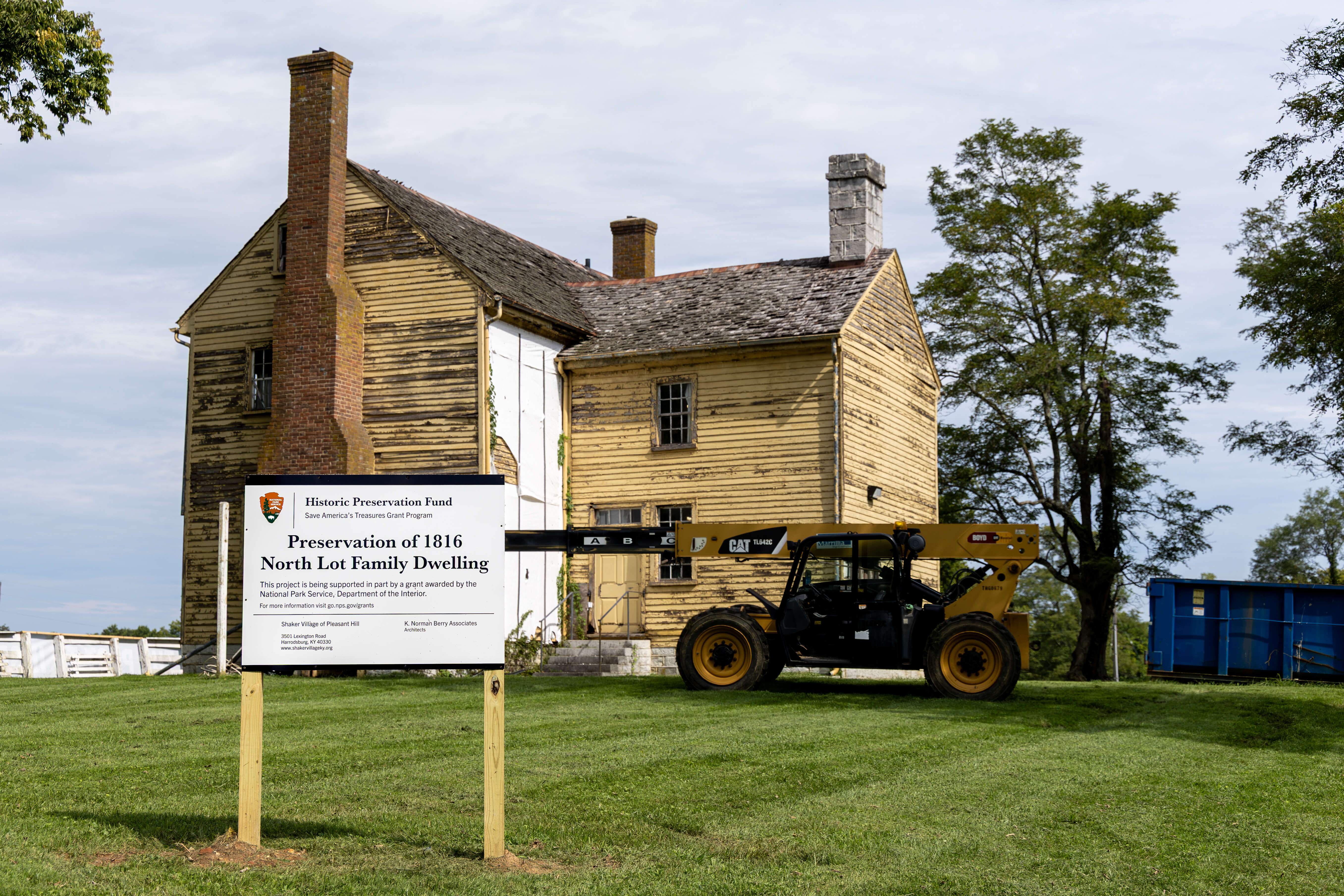 Built in 1816 for Shaker newcomers, this Kentucky dwelling is getting a $1.5M restoration