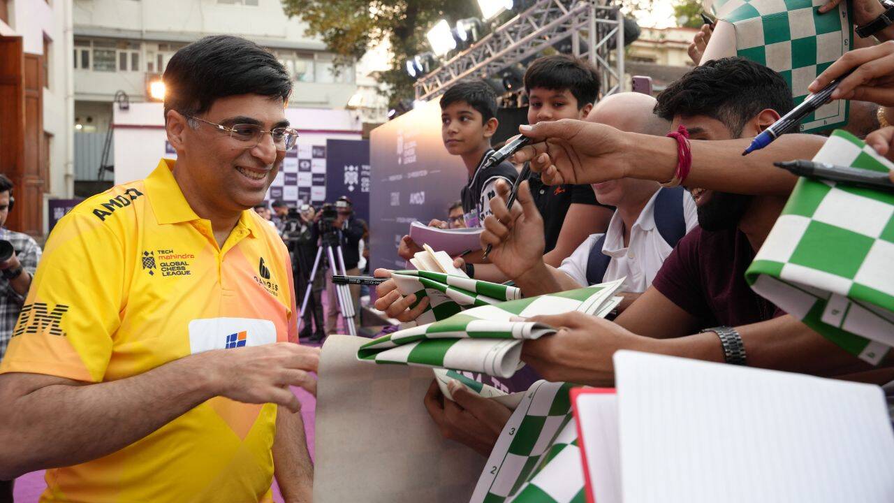 Viswanathan Anand at GCL