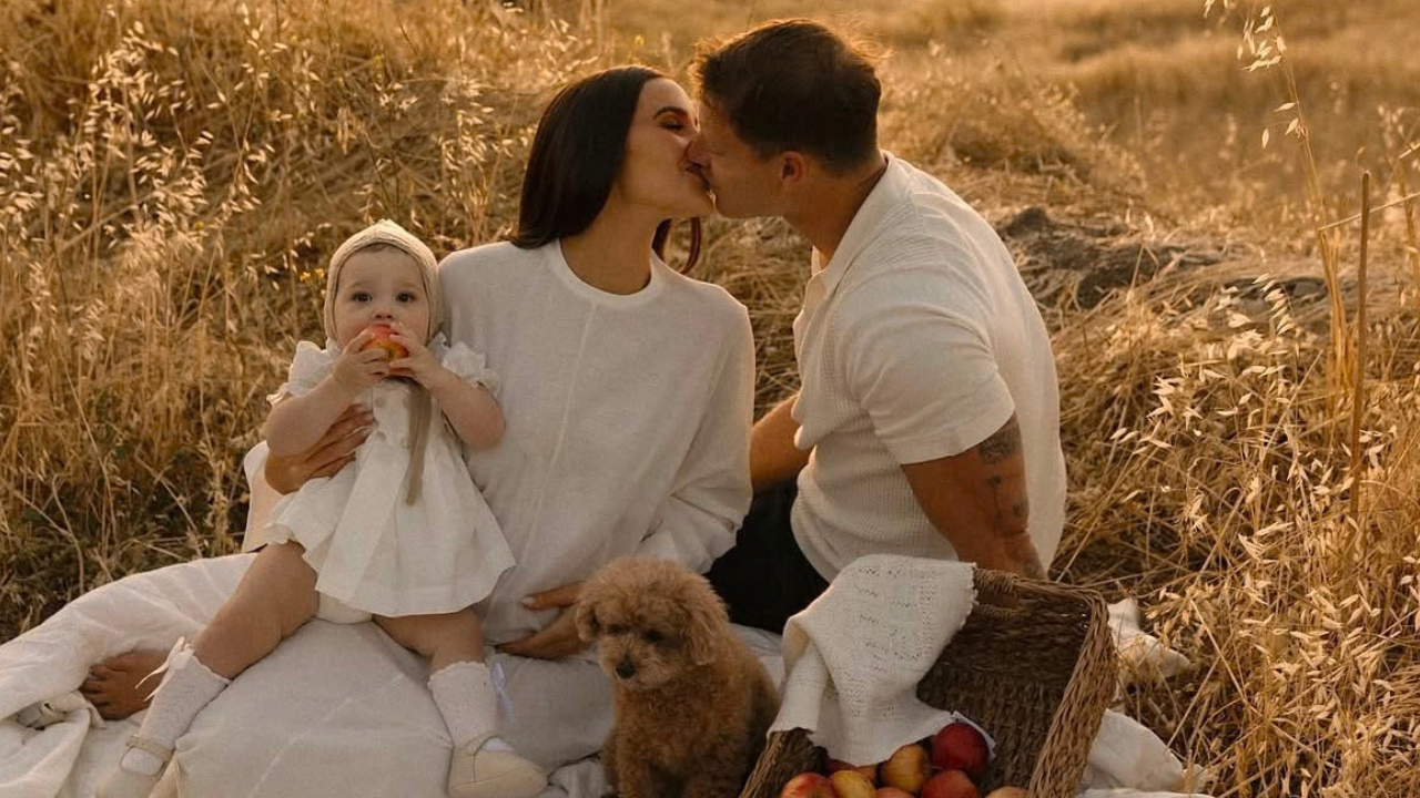 Olivia Culpo and McCaffrey<br>