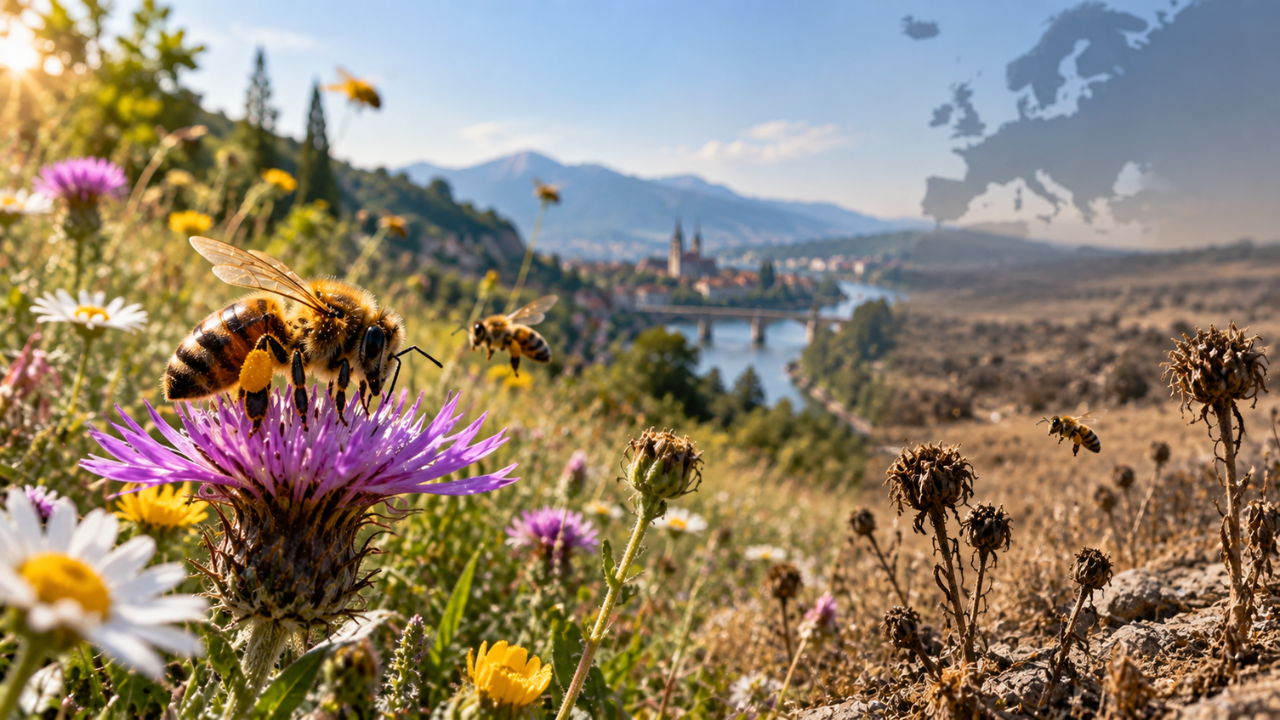 Europe’s wild honeybees face sharp declines