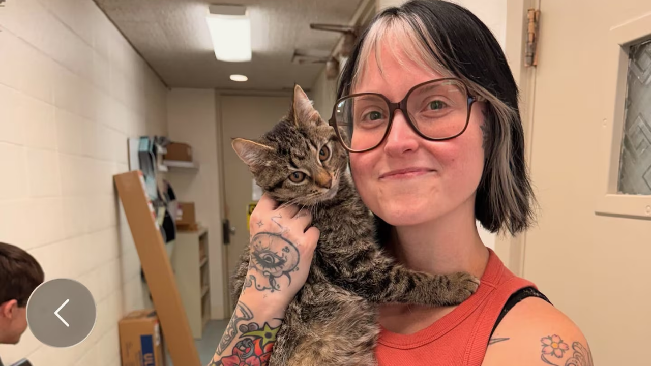 His new owner says she will love him regardless of whether he learns to walk independently.