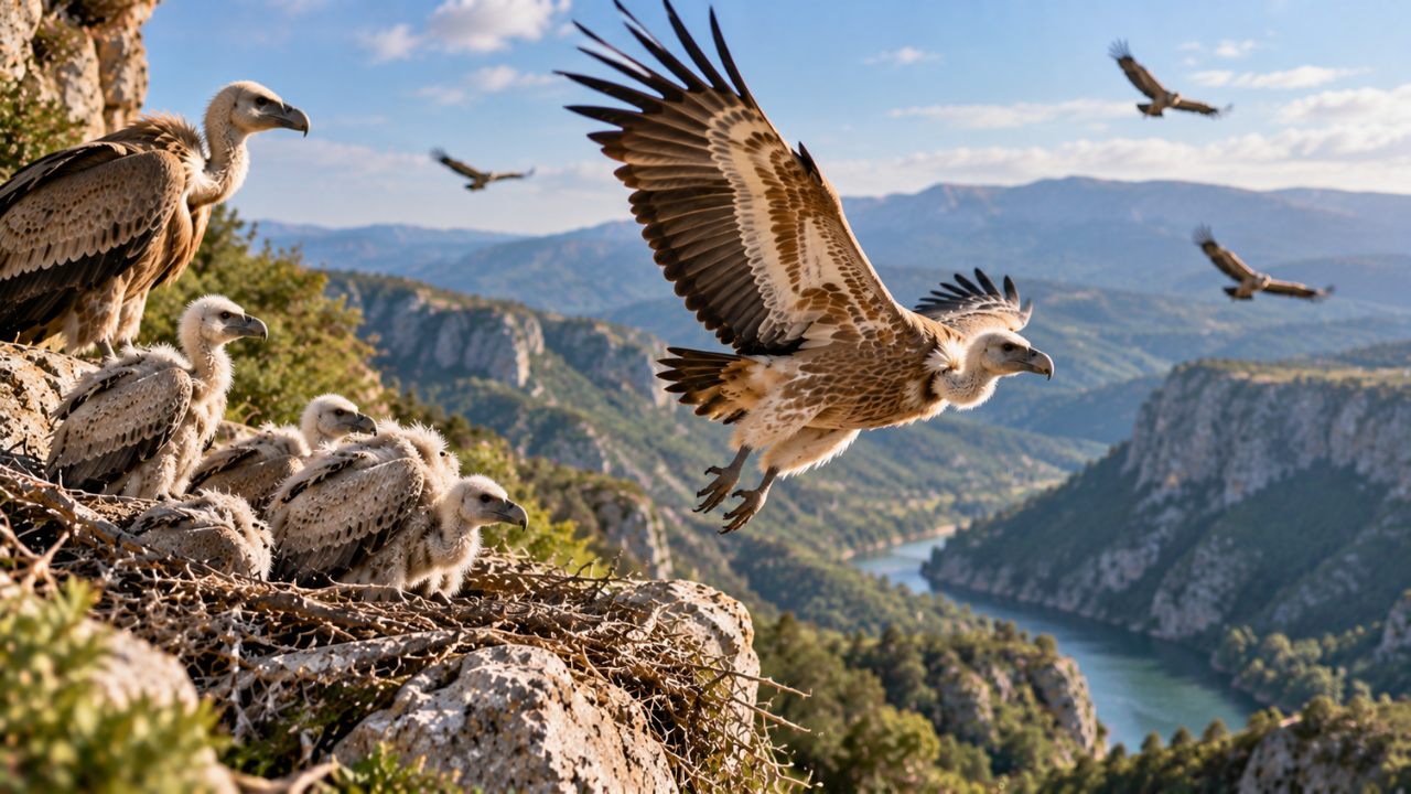 Griffon Vulture population reached 70 birds