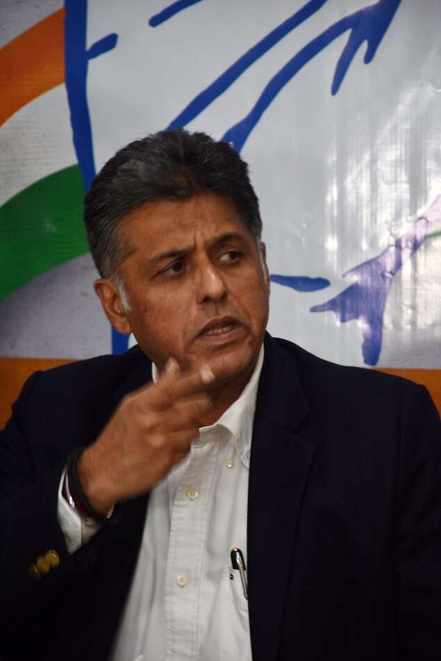 Congress Lok Sabha MP Manish Tewari.