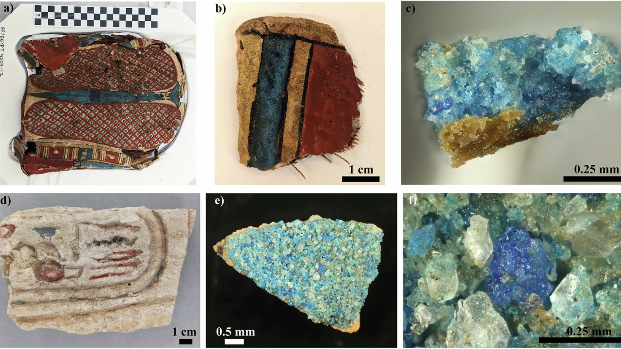 What makes Egyptian blue such a complex pigment