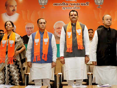 Gujarat polls: Arun Jaitley, Nirmala Sitharaman hold meeting with BJP leaders