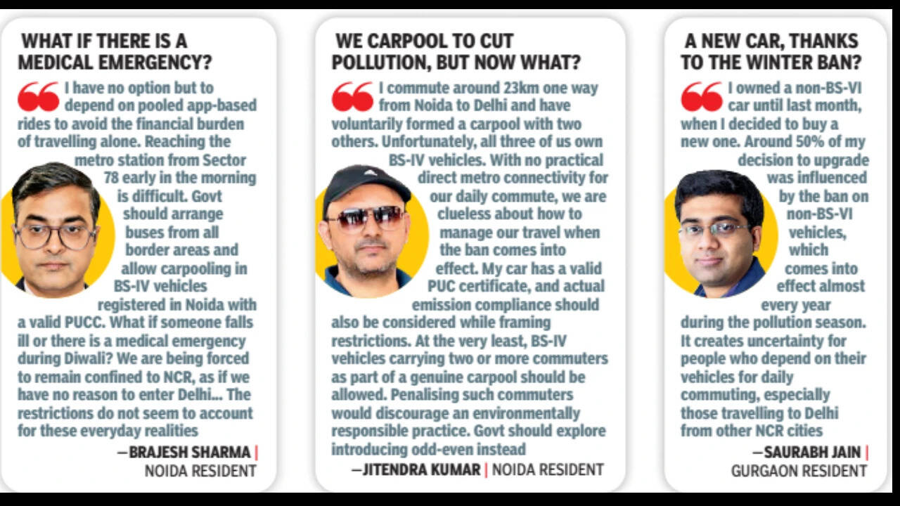 Over 10 lakh vehicles face restrictions<br>