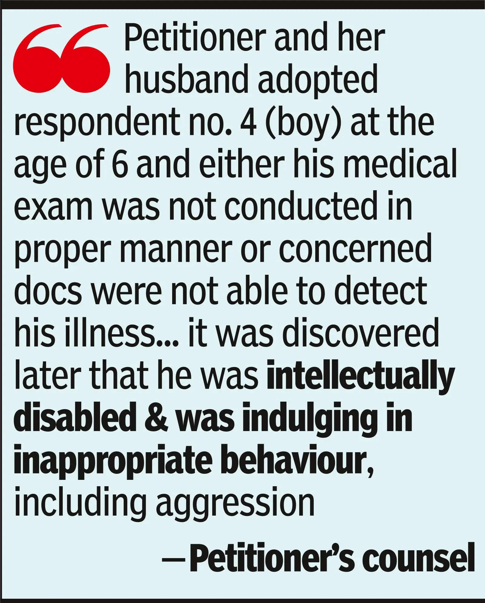 Can orphan adopted legally be ‘returned’ years later?