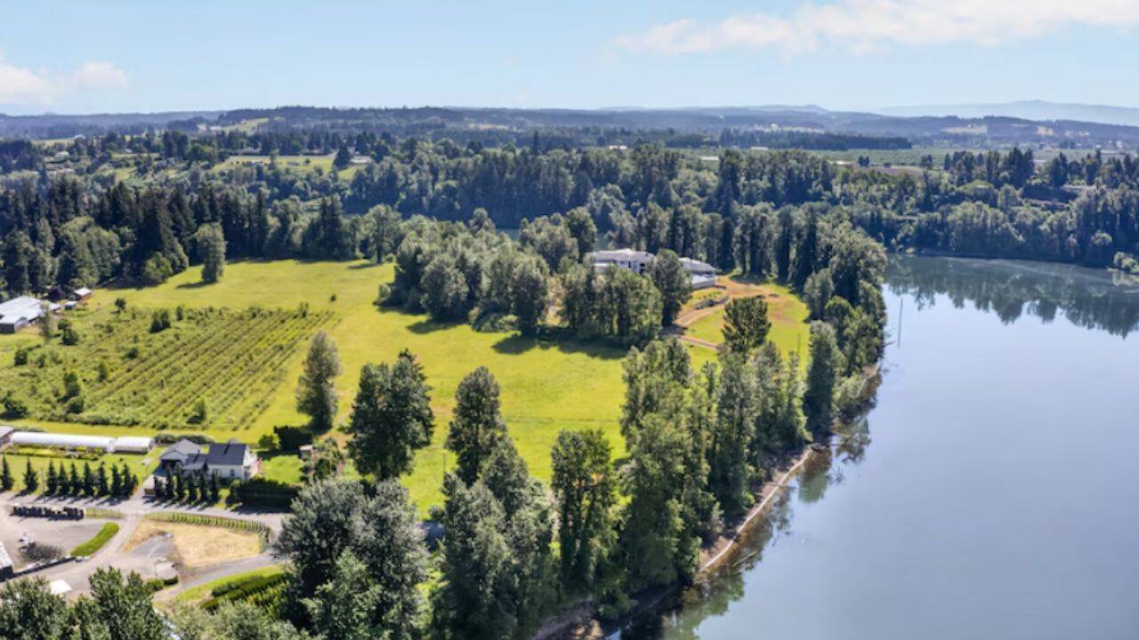The unfinished riverfront mansion