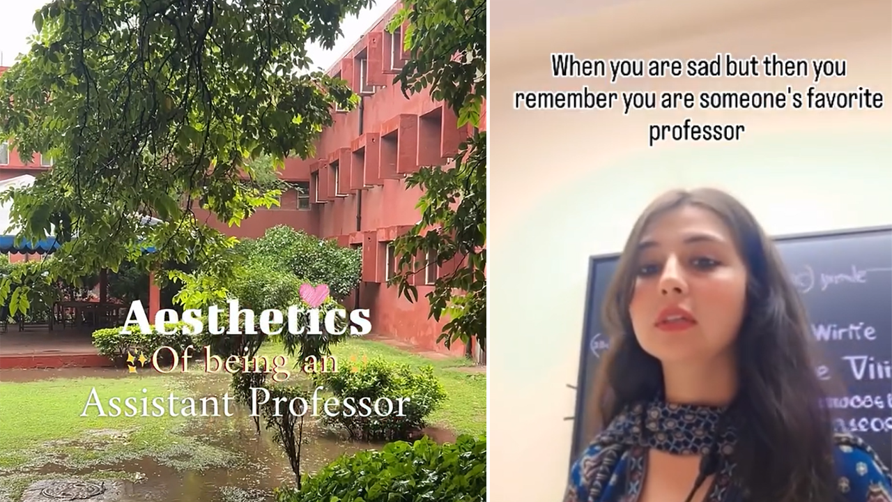 From aesthetics to humour, professors carve their social media niche (Pics: @dr.drishti_kalra, @prasoliterature)