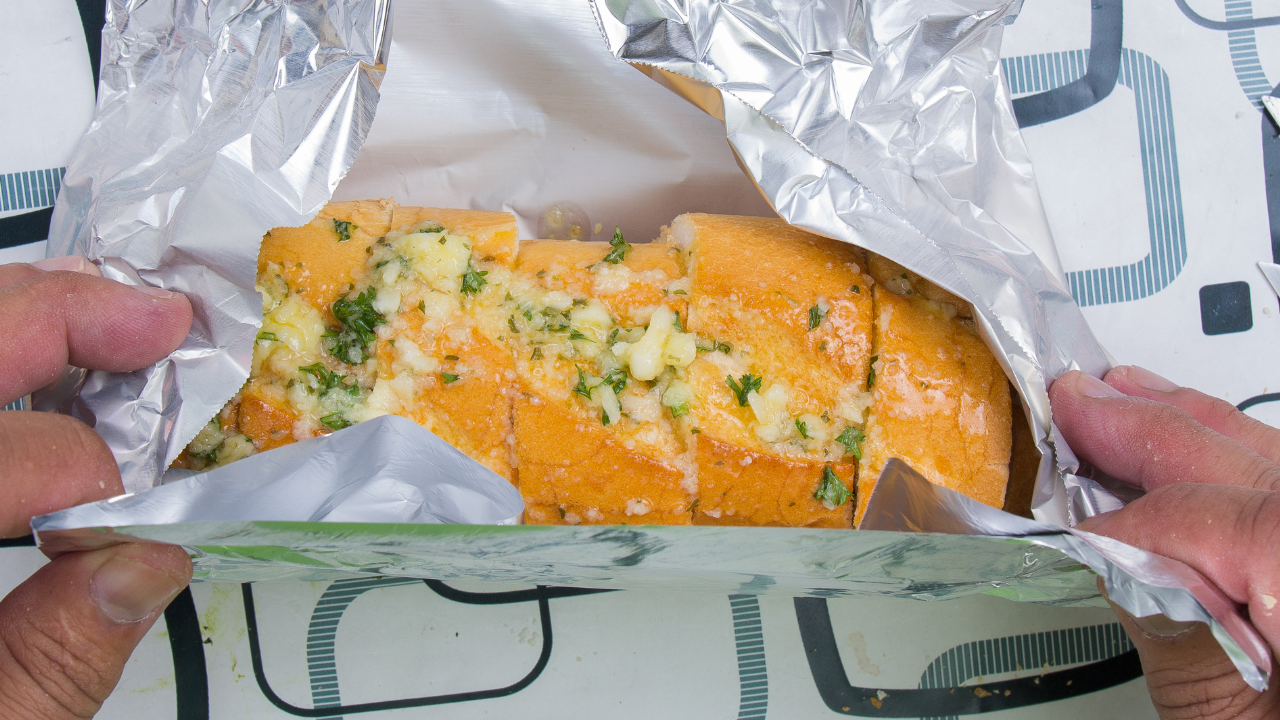 If you know you will not finish the bread within a few days, slice it before freezing. You can then take out individual slices whenever you need them.