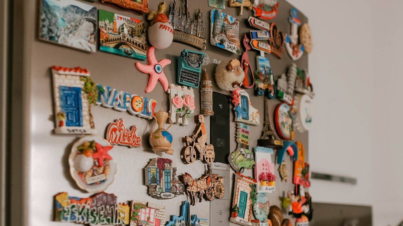Your refrigerator can become a family memory board.<br>