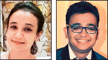 Beenu Deval (8th rank) and Nikhil Kumar (4th rank)