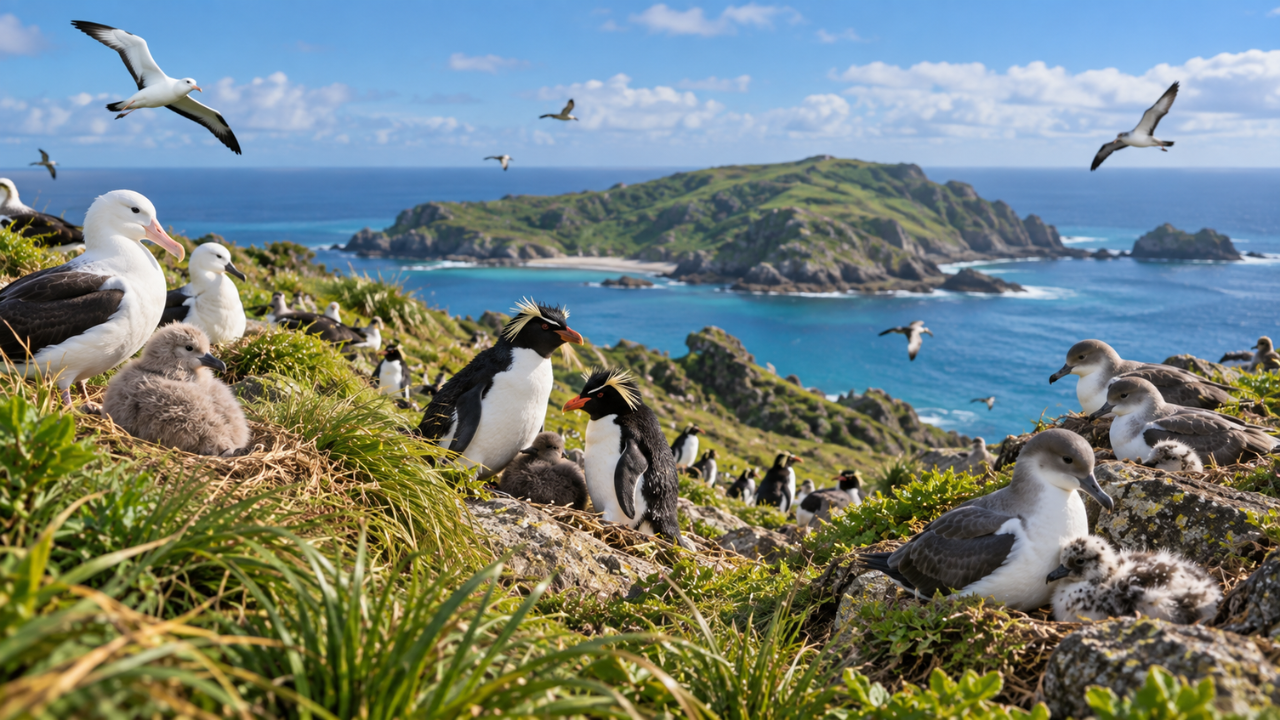 Three seabird species established growing colonies on Mana Island
