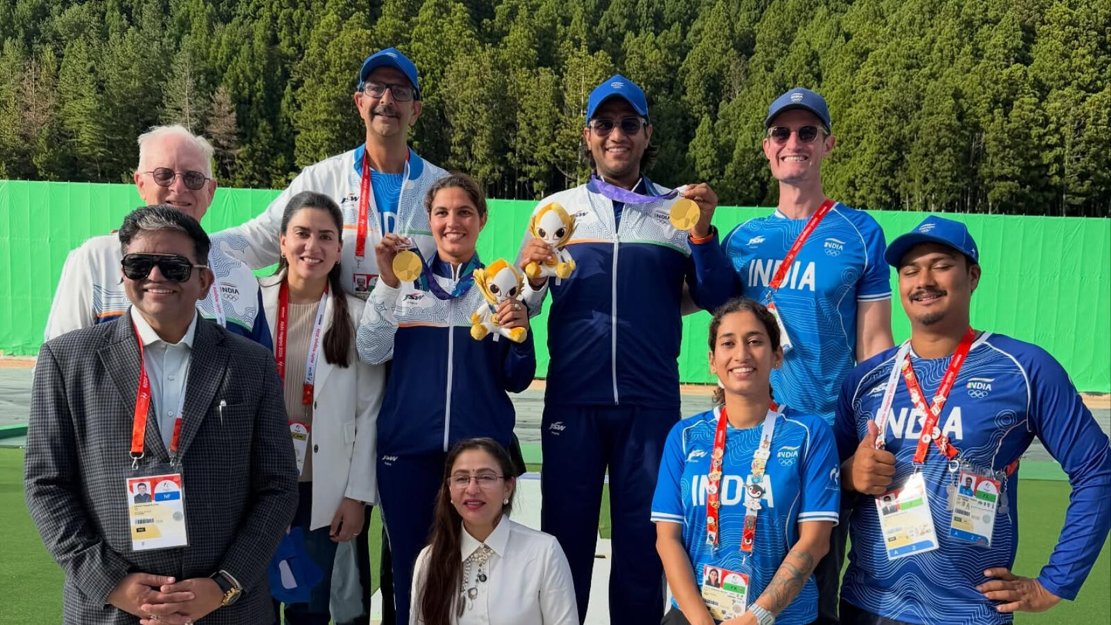 Kynan at Asian Games 2026 Podium Instagram