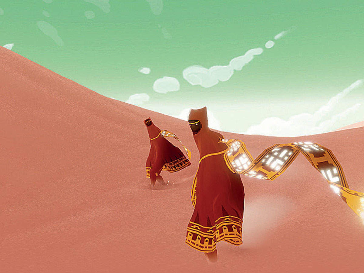 Journey ru. Journey игра thatgamecompany. Journey игра ps4. Journey (игра, 2012). Journey пустыня ps4 Скриншоты thatgamecompany.