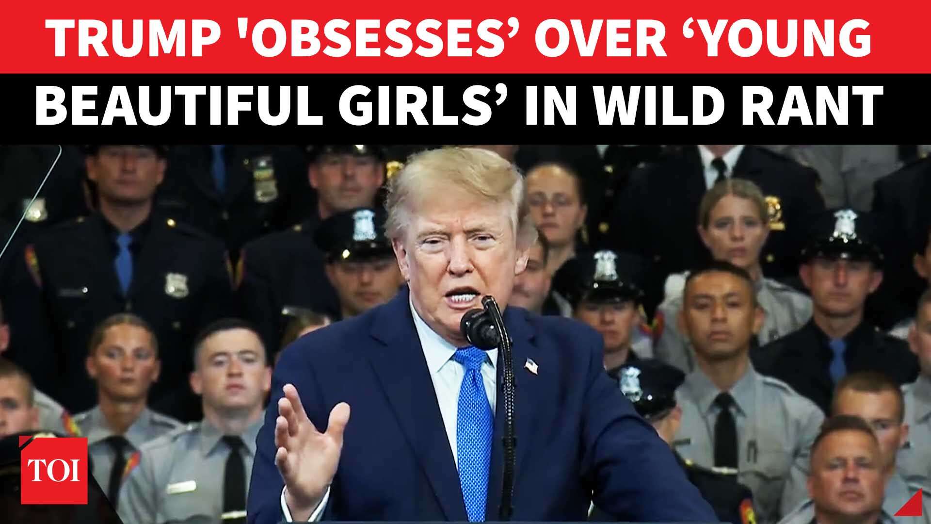 ON CAM: Trump Repeatedly Talks About ‘Young, Beautiful Girls’ In MOST BIZARRE New York Speech