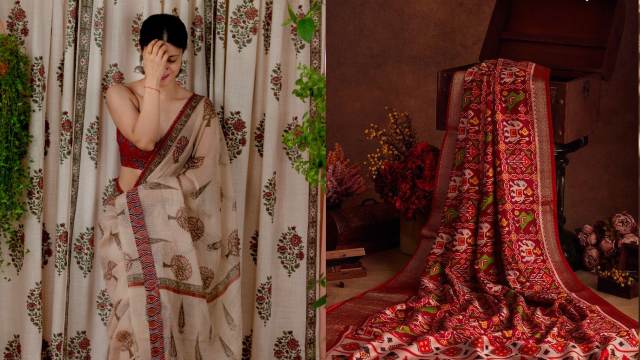 Chanderi vs Kota Doria saree